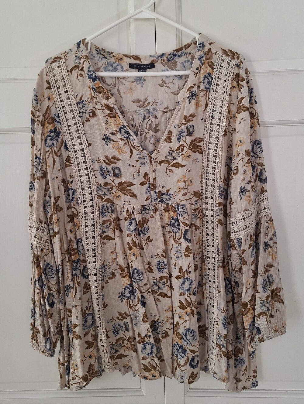 American Eagle floral tunic